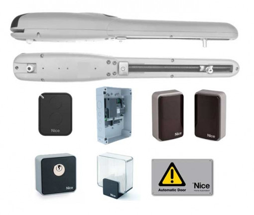 Kit automatizare poarta batanta, Nice, WINGO4KIT, 2m, montare externa, WINGO4KCE