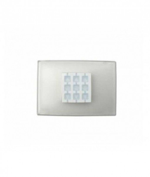 Placa dreptunghiulara perete, Nice, transparent, WRT