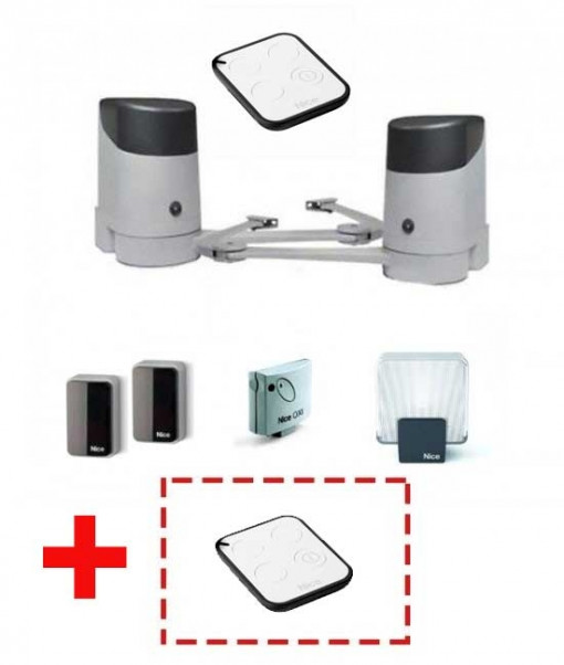 Kit automatizare poarta batanta, Nice, HOPPKIT, HOPPKCE