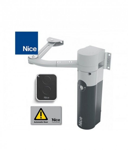 Kit automatizare poarta batanta, cu canaturi de pana la 1,8 m, Nice, WALKYKIT 1024