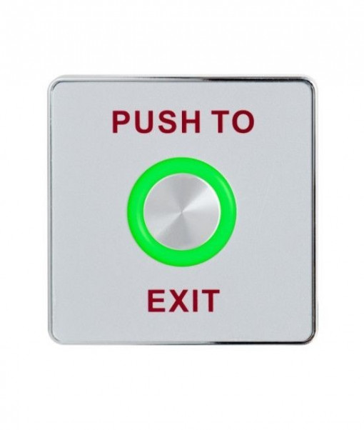Buton de iesire aplicabil, piezolectric, cu led de stare, PBS-821B(LED)