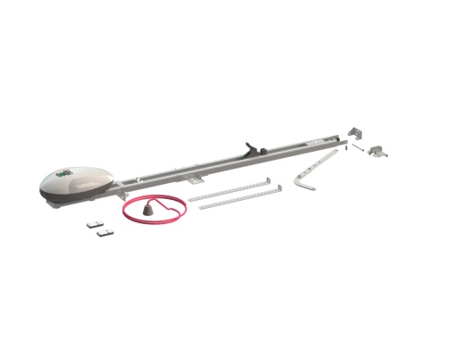 Kit automatizare usa sectionala, cu ghidaj de 3 m, Roger Technology, C40/3301