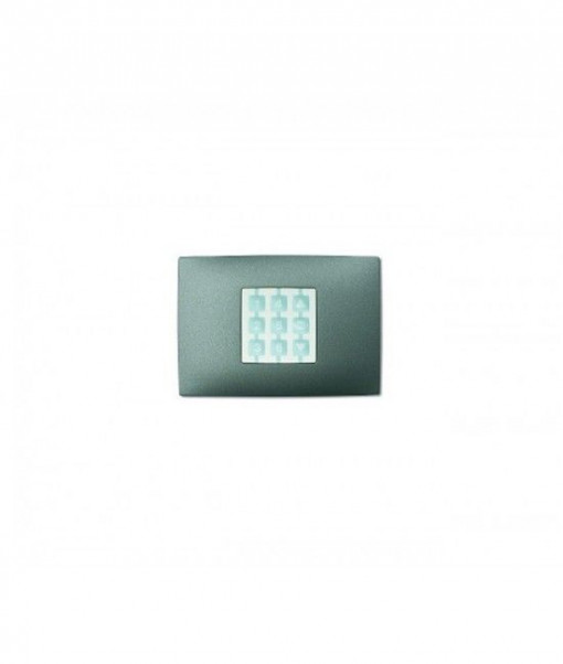 Placa dreptunghiulara perete, Nice, gri, WRG