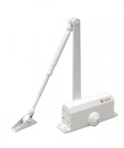 Amortizor hidraulic cu brat, pentru usi de 25-45kg, alb, SA-5012AW-wh