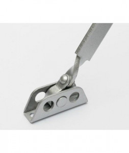 Amortizor hidraulic cu brat, pentru usi de 60-150kg, argintiu, SA-903-6CW-sv - Img 4
