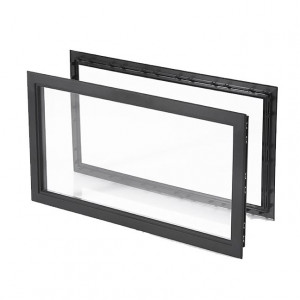 Geam dreptunghiular cu rama neagra, 680 x 373 mm, 2400-90SN