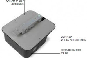 Kit automatizare poarta batanta ingropata, Nice, M-FAB HS COMPLET