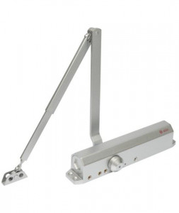 Amortizor hidraulic cu brat, pentru usi de 60-150kg, argintiu, SA-903-6CW-sv