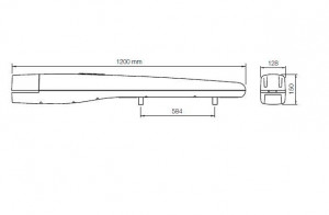 Kit automatizare poarta batanta, Nice, TO6024HS, TO6024HS COMPLET - Img 3