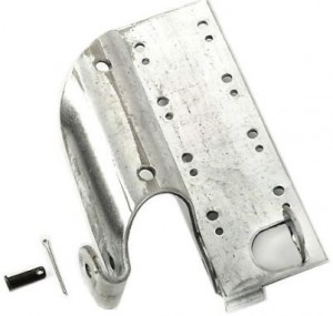 Suport inferior de rola pentru sistem de ghidare a cablului pe exterior ax rola 11mm, 400kg, 437 - Img 1
