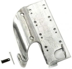 Suport inferior de rola pentru sistem de ghidare a cablului pe exterior ax rola 11mm, 400kg, 437 - Img 1