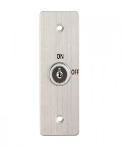 Buton de iesire incastrabil/aplicabil cu carcasa, cu cheie, KY-C-SS-2 - Img 2