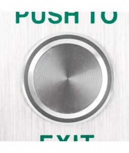 Buton de iesire piezoelectric incastrabil, poate fi utilizat la interior sau exterior, PBS-820B - Img 2