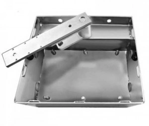Caseta de fundatie prin cataforeza cu limitator de cursa mecanic la deschidere, Nice, BFABBOX