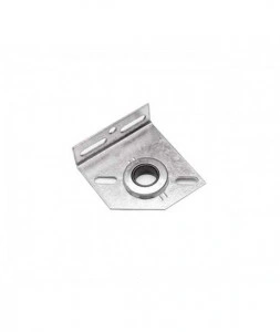 Suport ax cu rulment galvanizat , ax de 1" distanta de la perete 67 mm, dreapta, 310-67RH