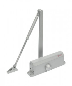 Amortizor hidraulic cu brat, pentru usi de 25-45kg, argintiu, SA-5044AW-sv