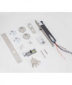 Bolt electric cu montare ingropata, Fail-Secure, LED de stare, YB600C(LED)