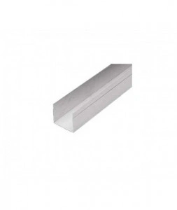 Profil U de Usa pietonala, 3m , pt. panou de 40mm grosime, 1033U-3000