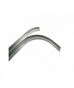 Set sina orizontala, arc in fata, galvanizata, 2'', pentru usi de H=2750mm, RS200H60