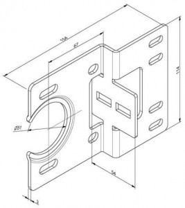 Suporti pentru arc spate, 340S - Img 2