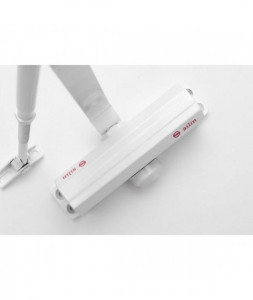 Amortizor hidraulic cu brat, pentru usi de 40-65kg, alb, SA-6033AW-wh - Img 2