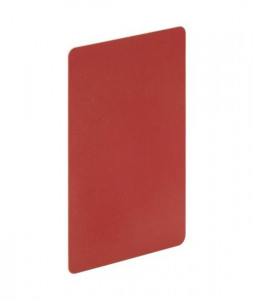 Cartela de proximitate cu cip EM4100 (125KHz) rosii, fara cod printat, IDT-1001EM-C-rd