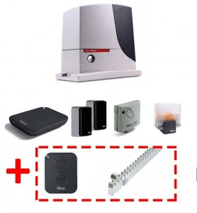 Kit automatizare poarta culisanta, Nice, ROBUS 500 HS, RB500HS COMPLET - Img 5