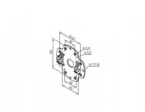 Suport pentru capete, 58mm