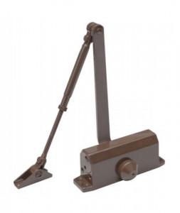 Amortizor hidraulic cu brat, pentru usi de 25-45kg, maro, SA-5012AW-bn