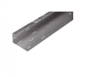 Capac capat panou industrial galvanizat, gaurit 40 mm/500 mm, 40E500