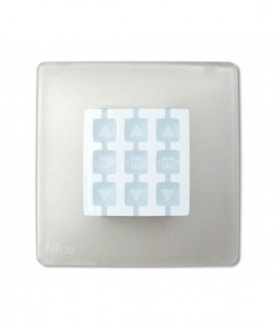 Placa patrata perete, Nice, transparenta, WST