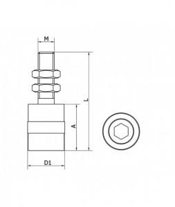 Rola ghidaj nylon alb, RW 26 - Img 2
