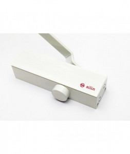 Amortizor hidraulic cu sina, pentru usi de 40-65kg, alb, SA-8023-wh - Img 2