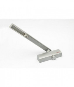 Amortizor hidraulic cu sina, pentru usi de 40-65kg, argintiu, SA-8023-sv