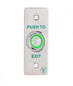 Buton de iesire incastrabil, piezoelectric, cu led de stare, PBS-820A(LED) - Img 3