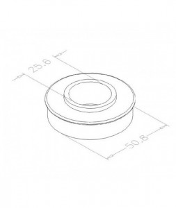 Rulment cu bile, 1”, diametru exterior 50.8mm, USA-B - Img 2