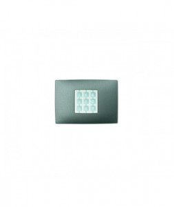 Placa dreptunghiulara perete, Nice, gri, WRG