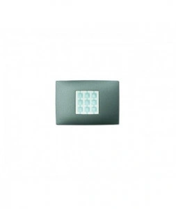 Placa dreptunghiulara perete, Nice, gri, WRG