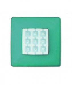 Placa patrata perete, Nice, verzui, WSS