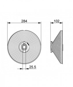 Tambur, pentru sistem vertical H max. 6000mm ax 1", max.500kg, FFVL18 - Img 2