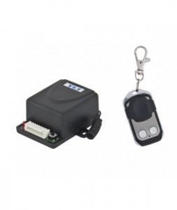 Telecomanda cu cod saritor (set cu o unitate si un buton) si doua relee, WBK-400-2-12