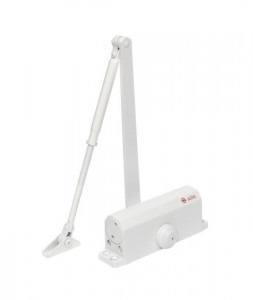 Amortizor hidraulic cu brat, pentru usi de 40-65kg, alb, SA-6033AW-wh
