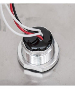 Buton de iesire incastrabil, piezoelectric, cu led de stare, PBS-820C(LED) - Img 2