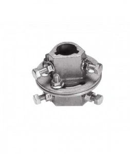 Cuplaj reglabil, ax, otel turnat, galvanizat 1" auriu, L=80mm, 703ST