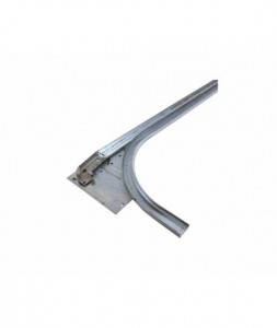 Set sina orizontala, cu placa laterala, pt. arc spate galvanizata, 2'', curbata, H= 2250 mm, RSCH30