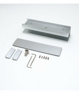 Suport pentru montarea contraplacii magnetilor de 280Kgf pe usi de sticla, MBK-280U - Img 2