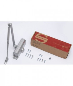 Amortizor hidraulic cu brat, pentru usi de 40-65kg, argintiu , SA-6033AW-sv