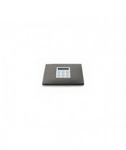 Placa dreptunghiulara perete, Nice, negru, WRB