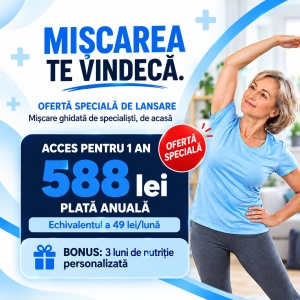 Mișcarea te vindecă - Kinetoterapie Profilactică - Anual
