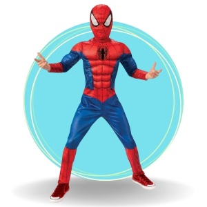Spiderman kostim sa mišićima i maskom